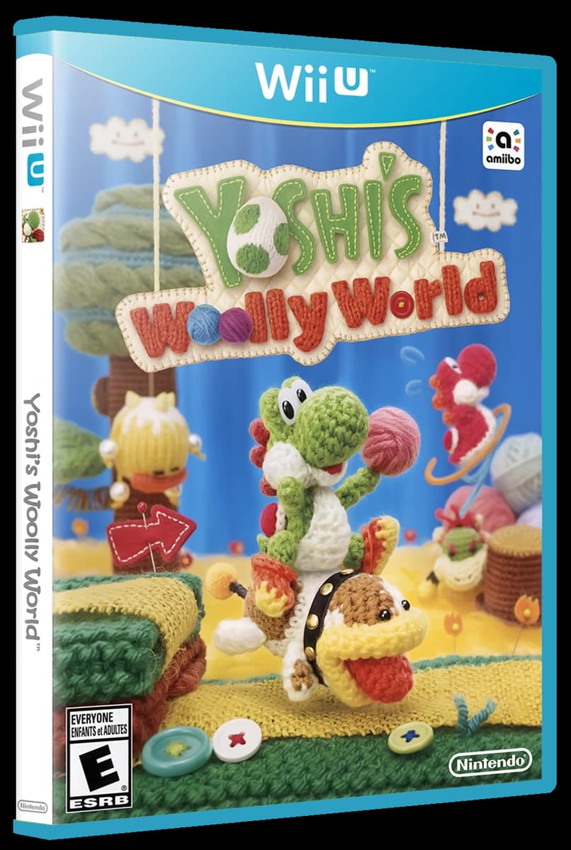 Yoshi's Woolly World box art