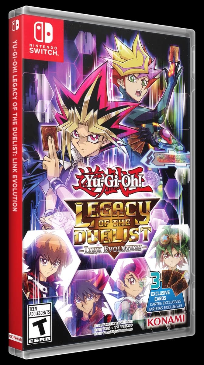 Yu-Gi-Oh Legacy of the Duelist: Link Evolution box art
