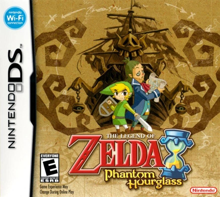 Zelda Phantom Hourglass box art