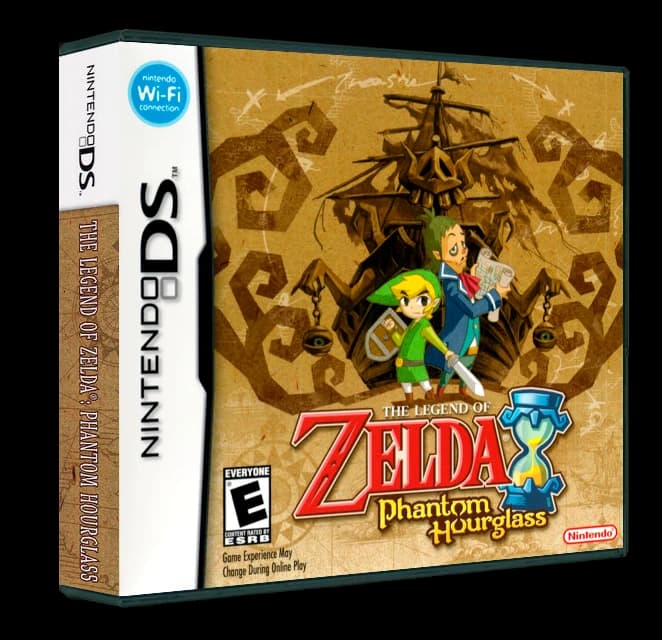 Zelda Phantom Hourglass box art