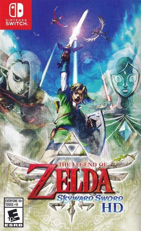 Zelda: Skyward Sword HD box art