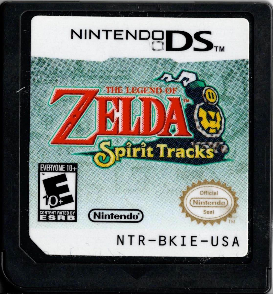 Zelda Spirit Tracks box art