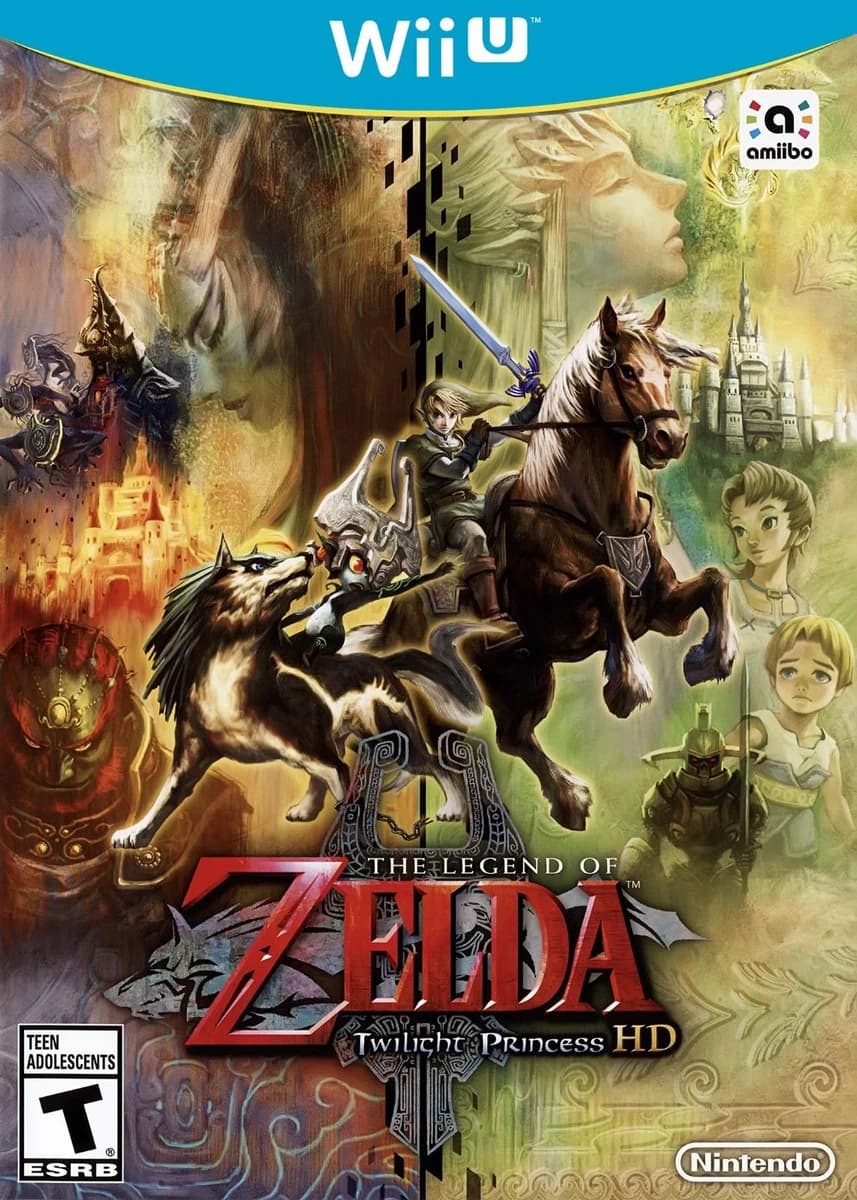 Zelda Twilight Princess HD box art