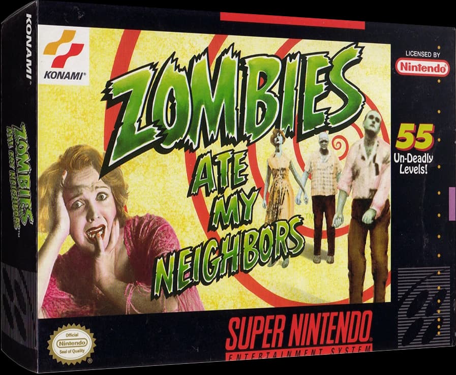 Zombies Ate My Neighbors box art